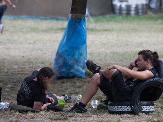 A Rockmaraton képekben - hatodik nap első rész, Rudán Joe, Akela - fotó: Ónodi Zoltán