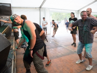 A Rockmaraton képekben - hatodik nap első rész, Rudán Joe, Akela - fotó: Ónodi Zoltán