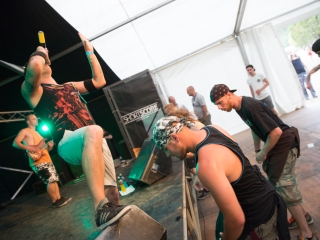 A Rockmaraton képekben - hatodik nap első rész, Rudán Joe, Akela - fotó: Ónodi Zoltán