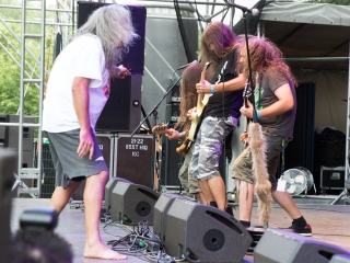 A Rockmaraton képekben - hatodik nap első rész, Rudán Joe, Akela - fotó: Ónodi Zoltán