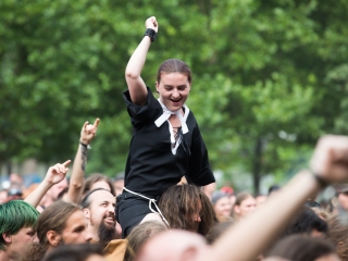 A Rockmaraton képekben - hatodik nap első rész, Rudán Joe, Akela - fotó: Ónodi Zoltán