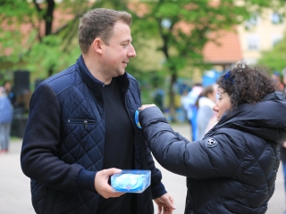 Közösségi akció a Liget közben - fotó: 