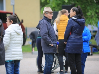 Közösségi akció a Liget közben - fotó: 