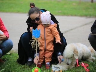 Közösségi akció a Liget közben - fotó: 