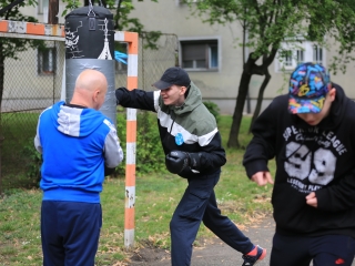 Közösségi akció a Liget közben - fotó: 