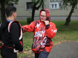 Közösségi akció a Liget közben - fotó: 