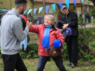 Közösségi akció a Liget közben - fotó: 