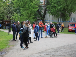 Közösségi akció a Liget közben - fotó: 