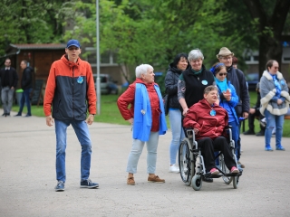 Közösségi akció a Liget közben - fotó: 