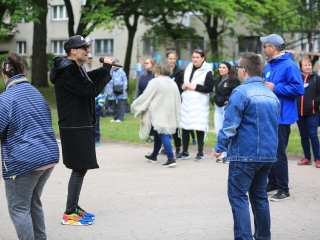 Közösségi akció a Liget közben - fotó: 