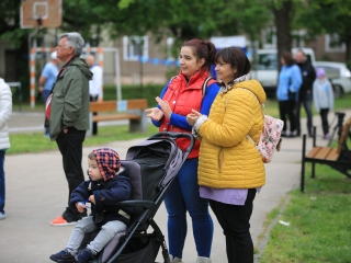 Közösségi akció a Liget közben - fotó: 