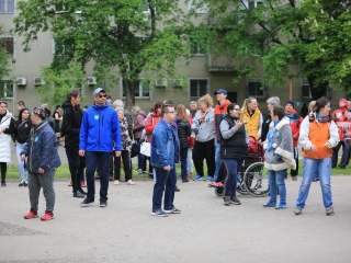 Közösségi akció a Liget közben - fotó: 