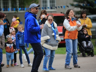 Közösségi akció a Liget közben - fotó: 