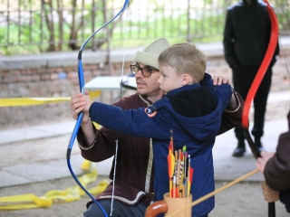 Közösségi akció a Liget közben - fotó: 