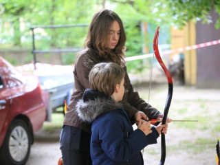 Közösségi akció a Liget közben - fotó: 