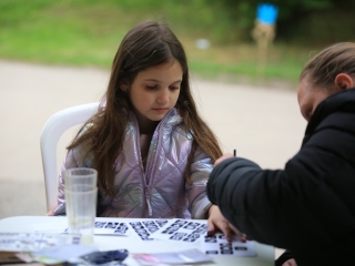 Közösségi akció a Liget közben - fotó: 