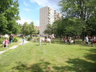 Gyermeknapi játszótér-avató a Bocskain - fotó: 