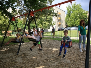 Gyermeknapi játszótér-avató a Bocskain - fotó: 