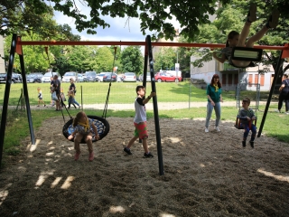 Gyermeknapi játszótér-avató a Bocskain - fotó: 