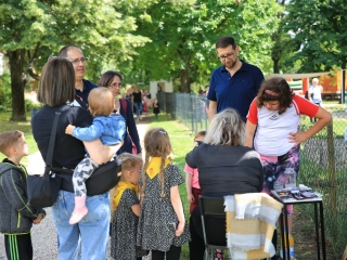 Gyermeknapi játszótér-avató a Bocskain - fotó: 