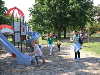 Gyermeknapi játszótér-avató a Bocskain - fotó: 