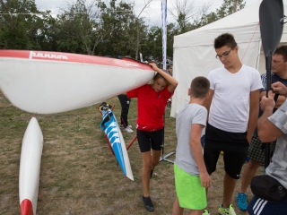 Kajak-kenu - Gyermek, kölyök és serdülő Magyar bajnokság (Sukoró) - fotó: Ónodi Zoltán