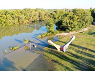 Tetőzött a folyam – holnaptól már apad - fotó: 