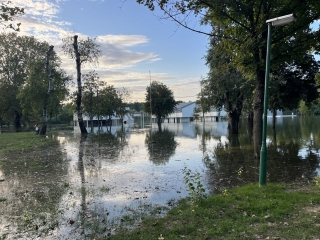 Tetőzött a folyam – holnaptól már apad - fotó: 