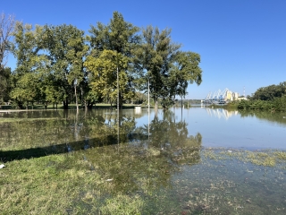 Tetőzött a folyam – holnaptól már apad - fotó: 