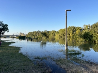 Tetőzött a folyam – holnaptól már apad - fotó: 