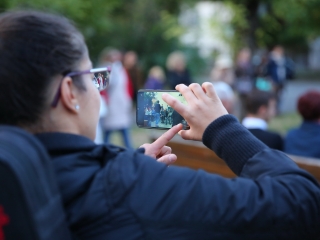Világnapi koncert és virágültetés a zeneiskolánál (2024) - fotó: 