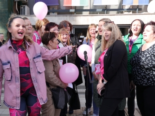 A közösség erejével a mellrák ellen - fotó: 