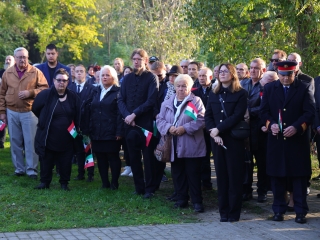 Megemlékezés és díjátadó 1956 ünnepén - fotó: 