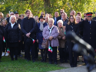 Megemlékezés és díjátadó 1956 ünnepén - fotó: 