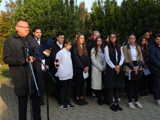 Megemlékezés és díjátadó 1956 ünnepén - fotó: 