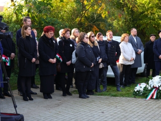 Megemlékezés és díjátadó 1956 ünnepén - fotó: 