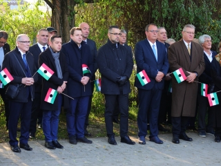 Megemlékezés és díjátadó 1956 ünnepén - fotó: 