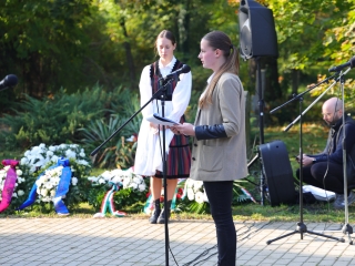 Megemlékezés és díjátadó 1956 ünnepén - fotó: 