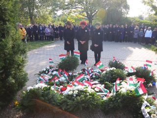 Megemlékezés és díjátadó 1956 ünnepén - fotó: 