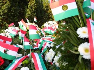 Megemlékezés és díjátadó 1956 ünnepén - fotó: 