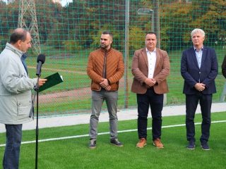 Műfüves pálya átadás - fotó: 