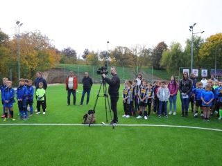 Műfüves pálya átadás - fotó: 