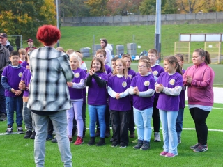 Műfüves pálya átadás - fotó: 