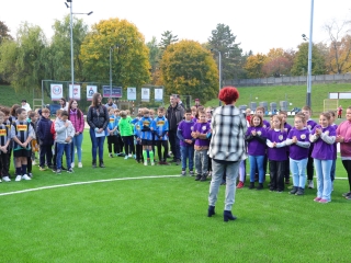 Műfüves pálya átadás - fotó: 