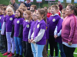 Műfüves pálya átadás - fotó: 