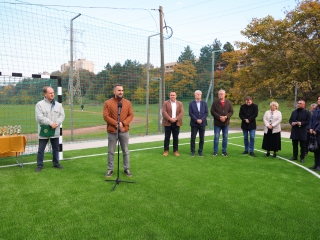 Műfüves pálya átadás - fotó: 