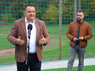 Műfüves pálya átadás - fotó: 