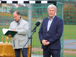 Műfüves pálya átadás - fotó: 