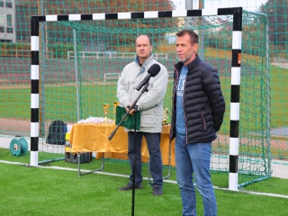 Műfüves pálya átadás - fotó: 