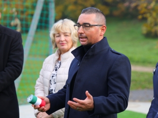 Műfüves pálya átadás - fotó: 